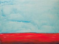 Edition Landschaft Blau | 120 x 160 cm | Öl auf Leinwand