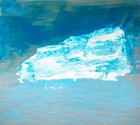 Gletscher | 90 x 100 cm | Öl auf Leinwand