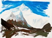 Everest | 100 x 140 cm | Öl auf Leinwand